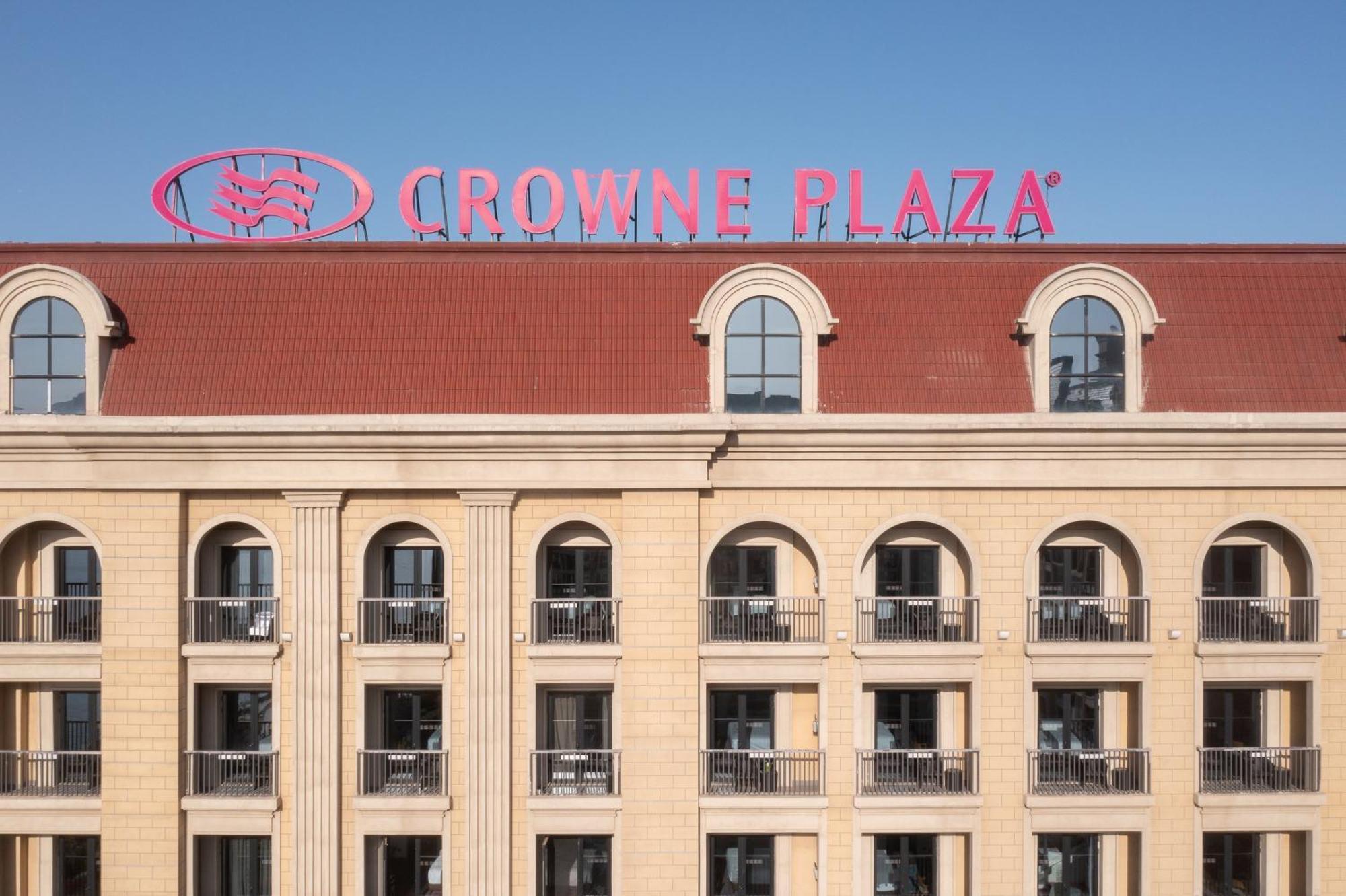 Hotel Crowne Plaza Qingdaoorientalmoviemetropolis By Ihg Exterior foto